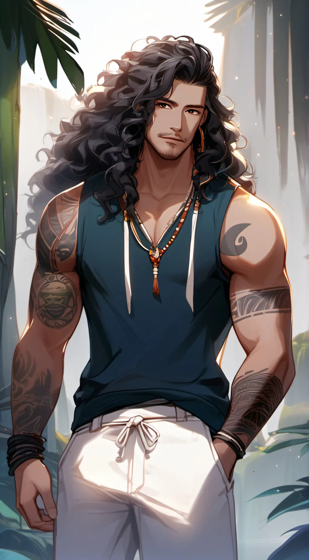 ai character: Tufule  background