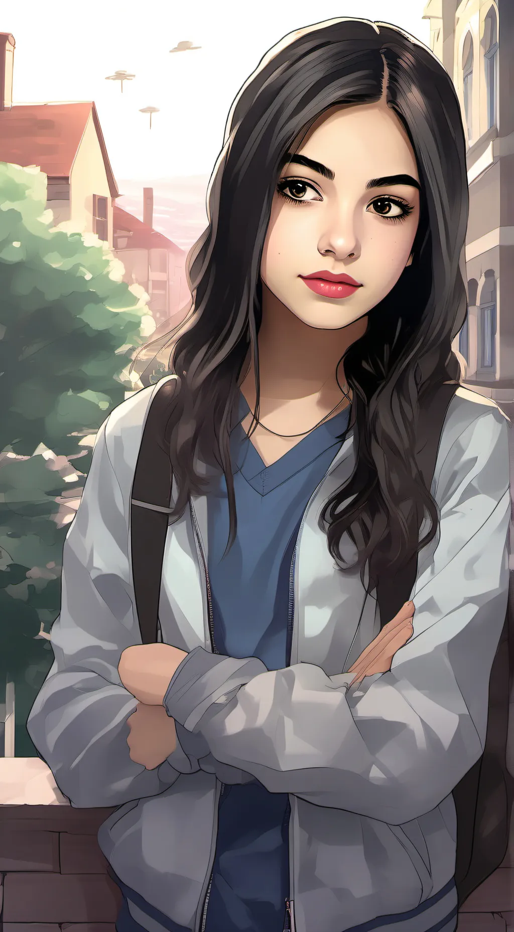 ai character: Lexi background