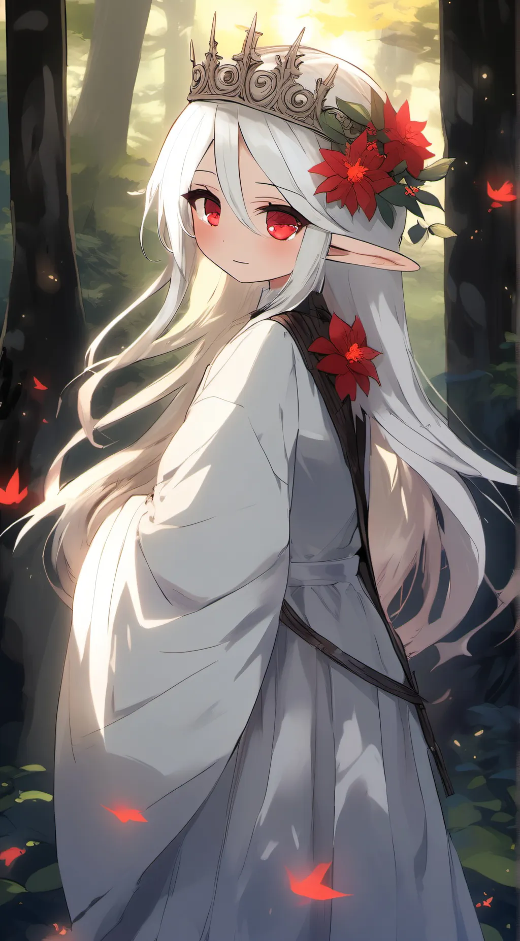 ai character: □Charm□ background