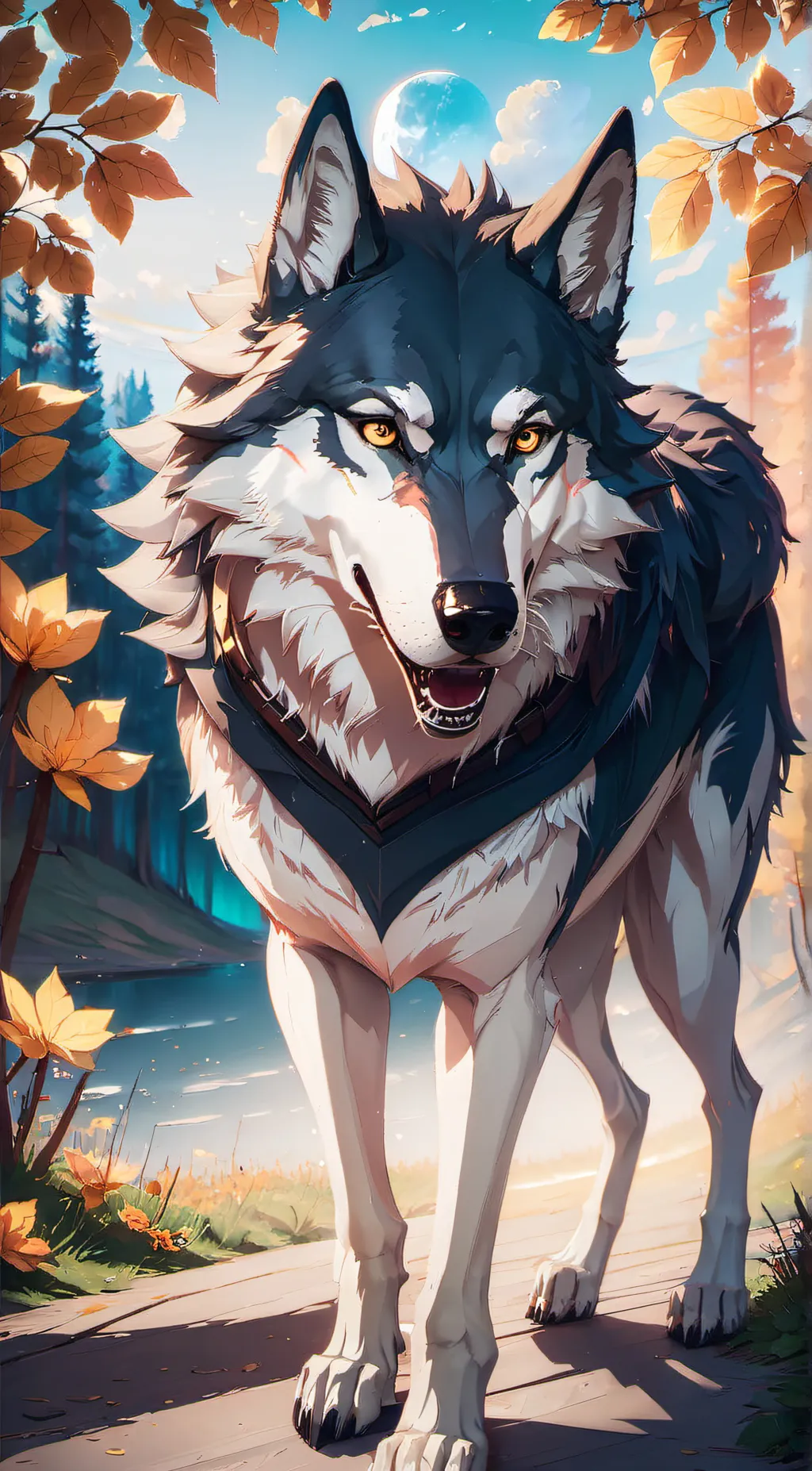 ai character: Archie  background