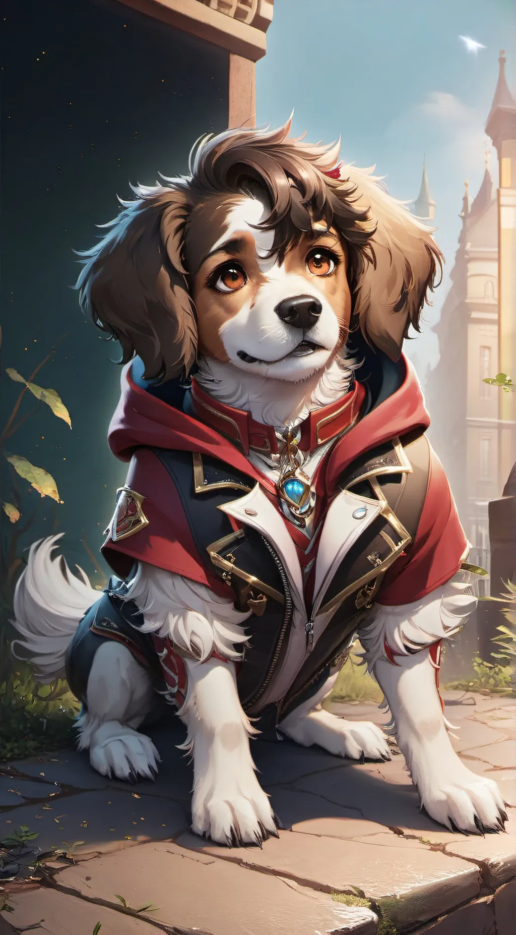 ai character: nugget background