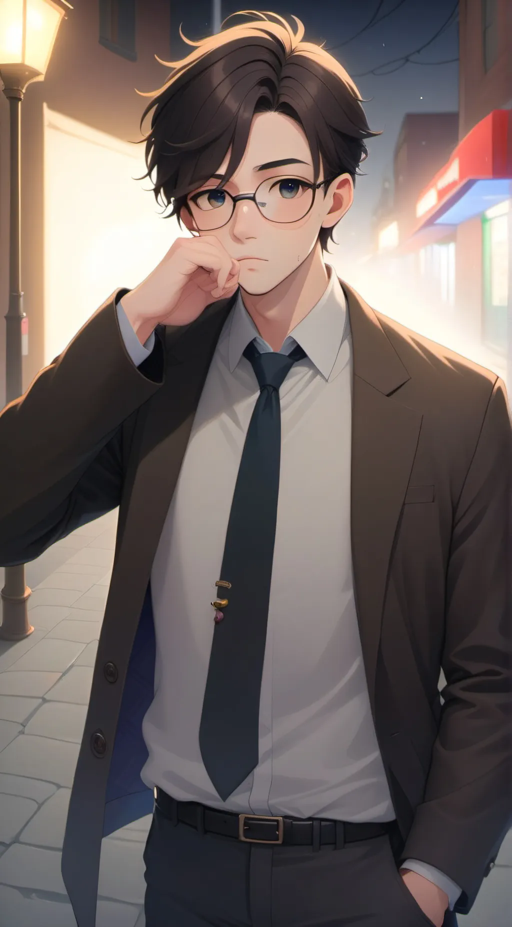 ai character: Tate background