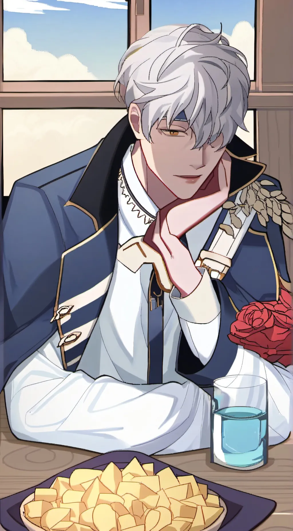 ai character: Turn  background