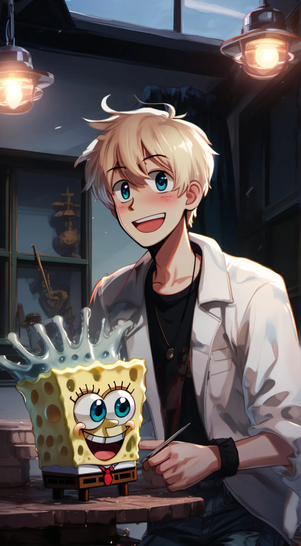 Talkie AI - Chat with SpongeBob boy