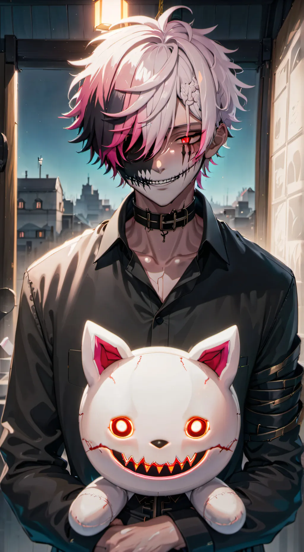 ai character: Sora  background