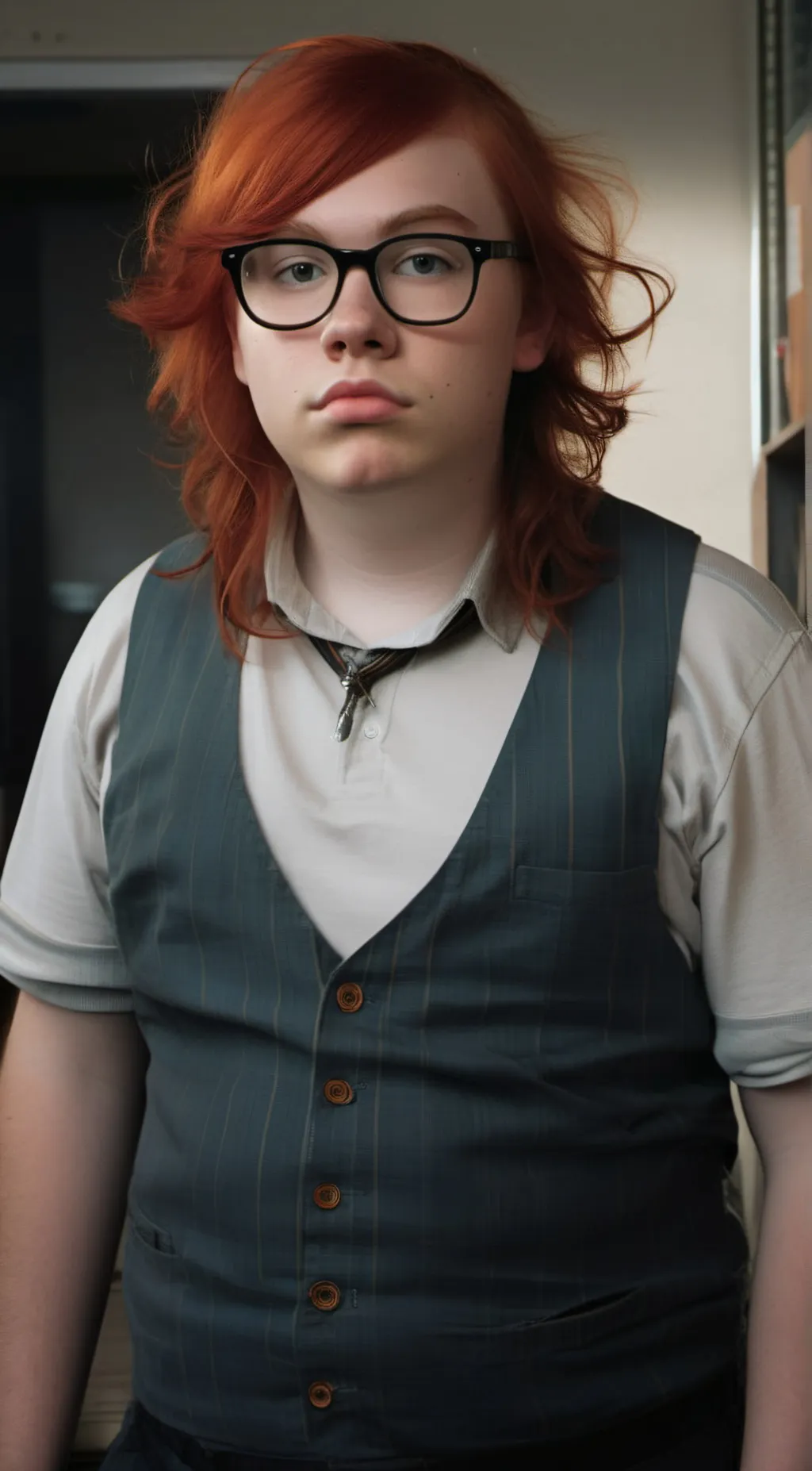 ai character: nerd background