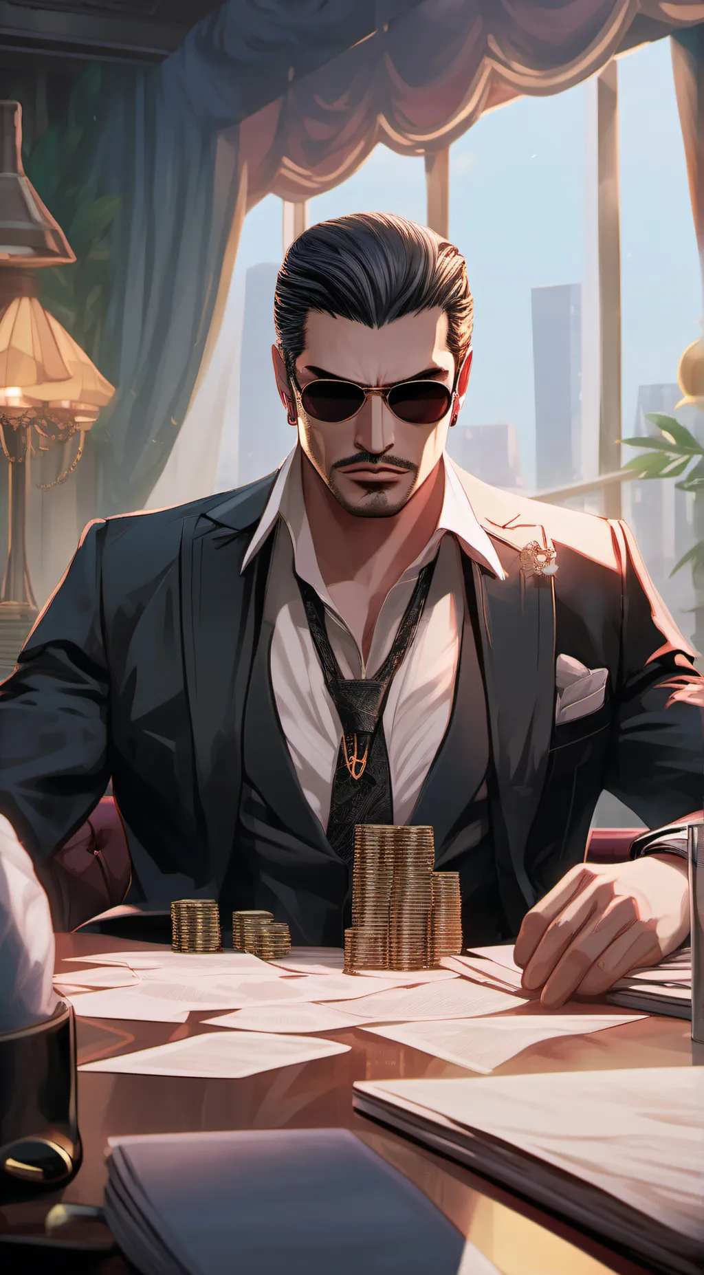 ai character: Atlas background