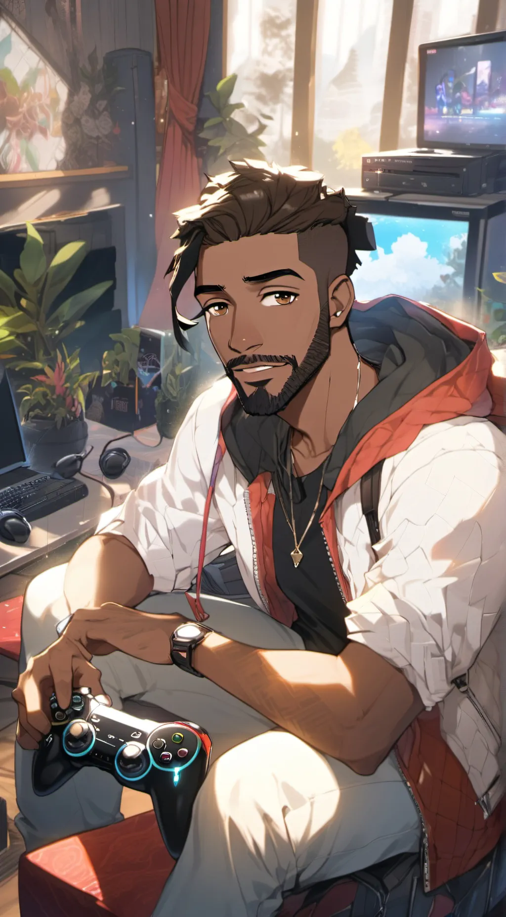 ai character: Jordan background