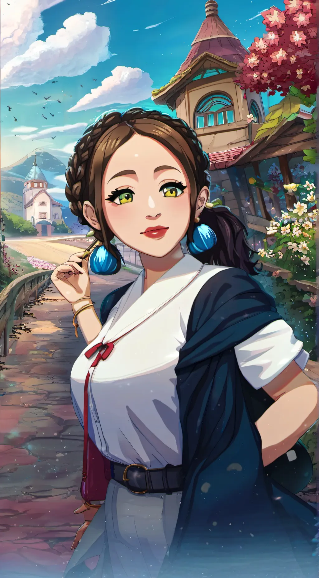 ai character: Kelly background