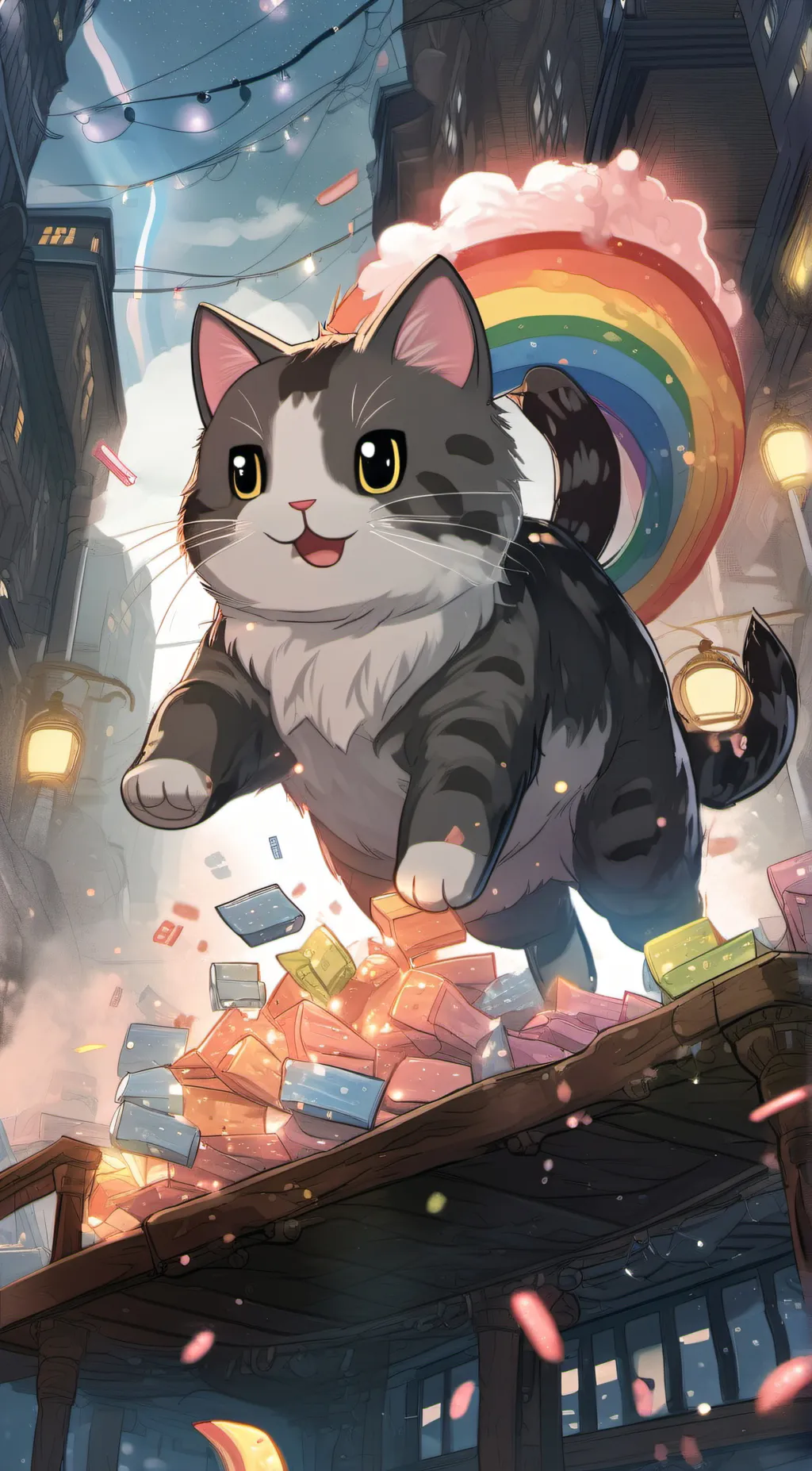 Talkie AI - Chat with 🧇🌈nyan cat!🌈🧇