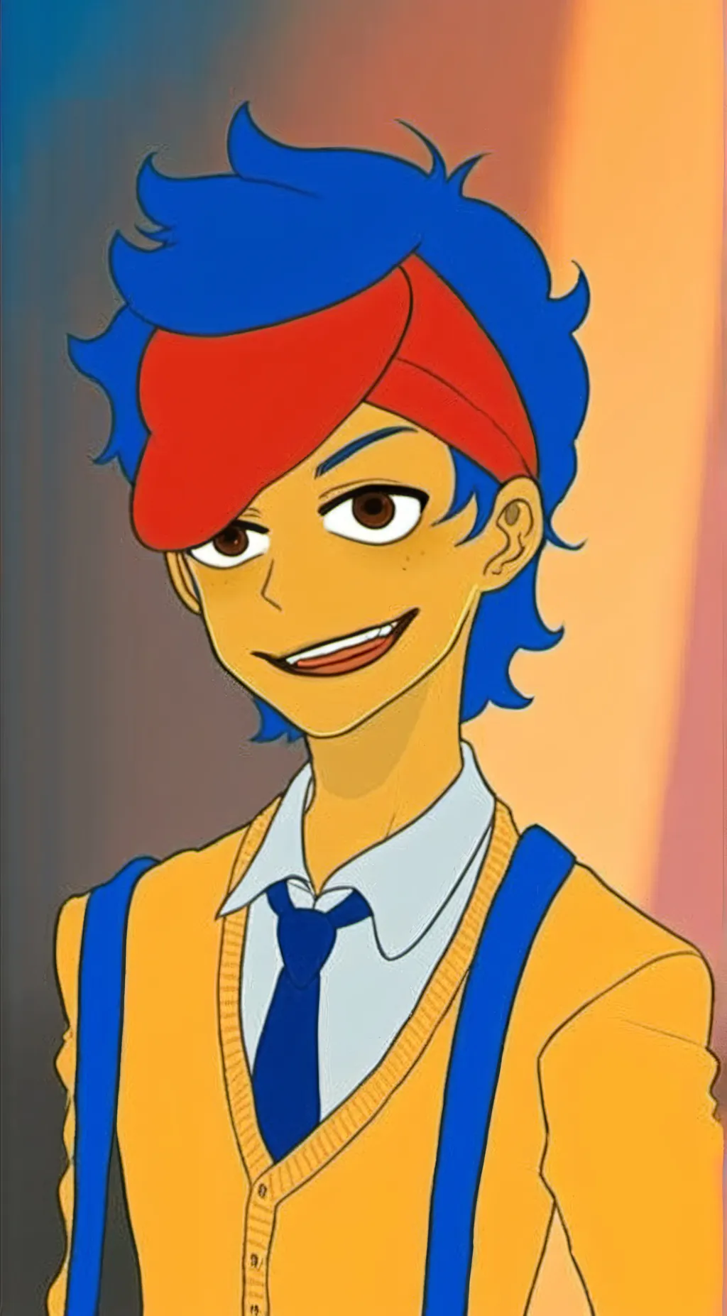 ai character: Wally~♡ background