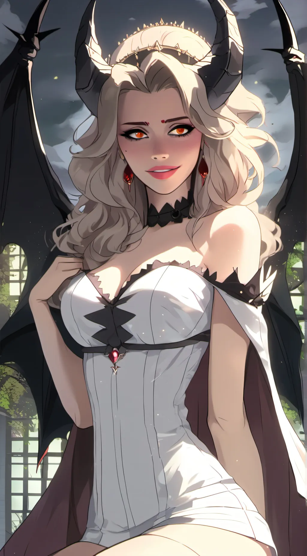 ai character: Heaven background