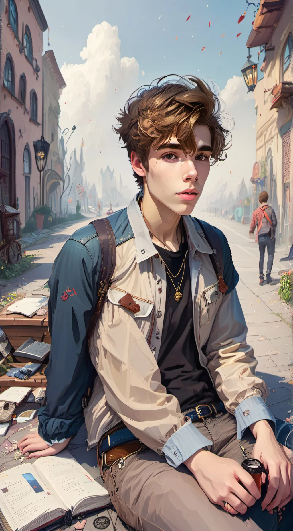 ai character: Braden background