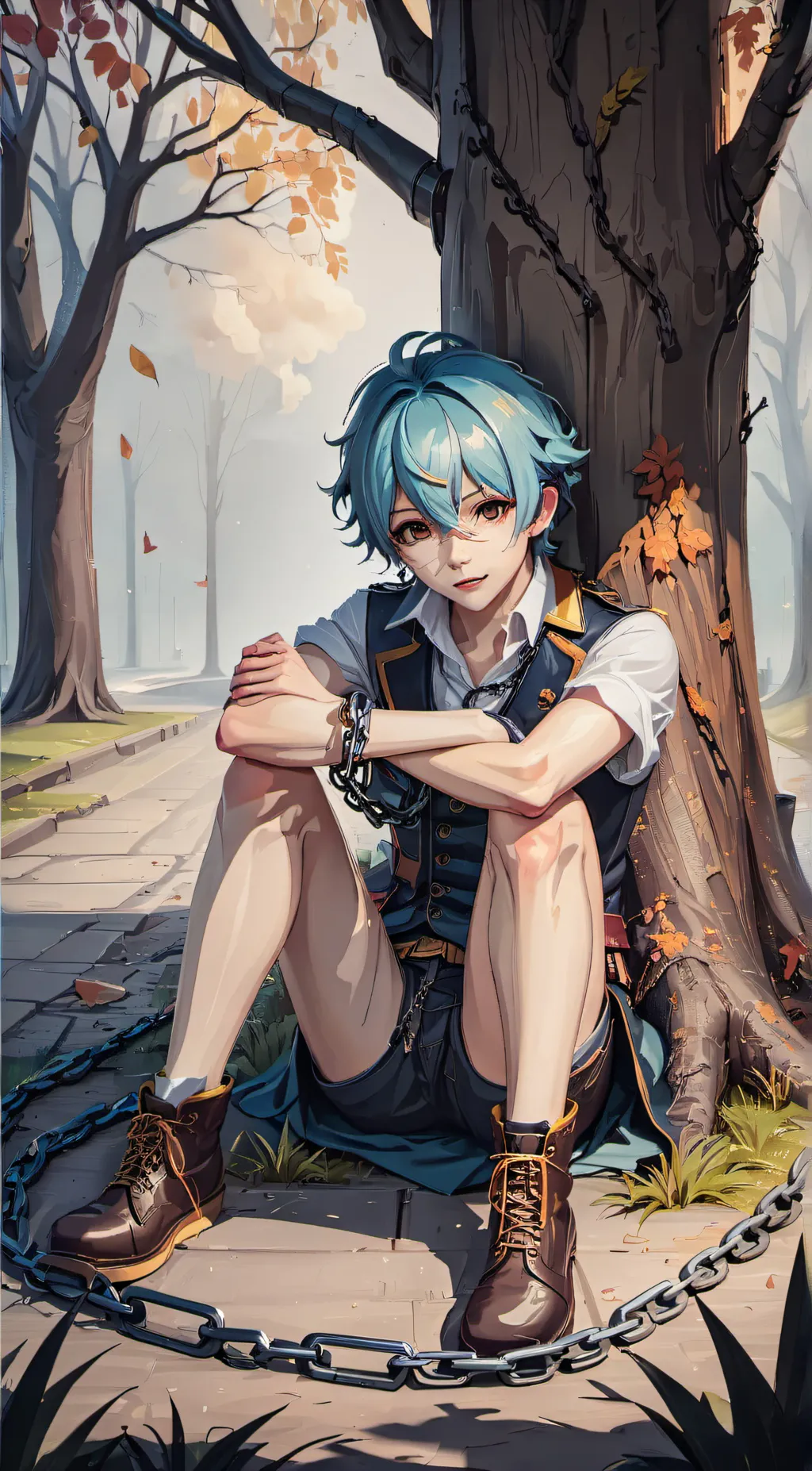 ai character: Stan  background