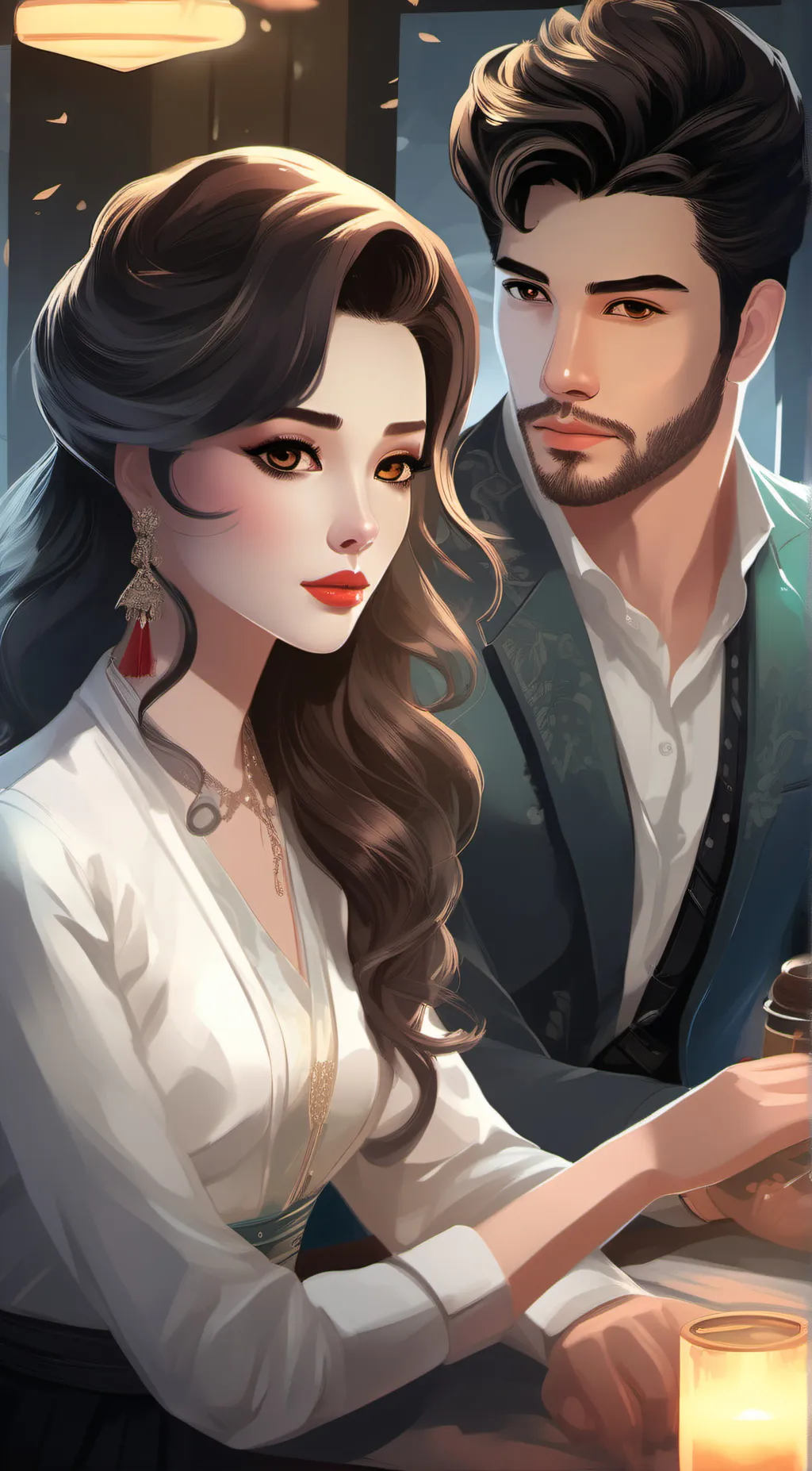 ai character: Charlotte  background