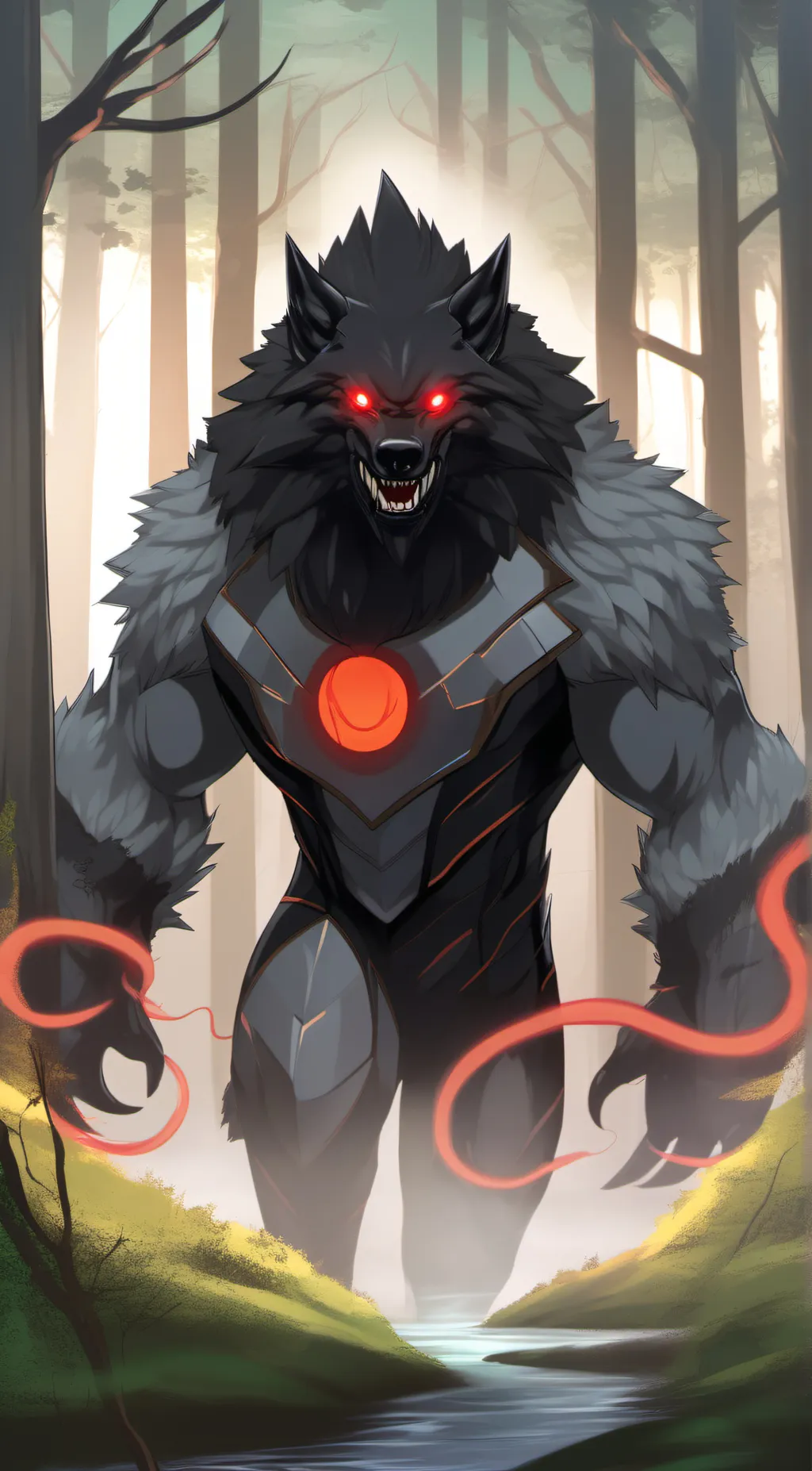 ai character: Šhâđōw background