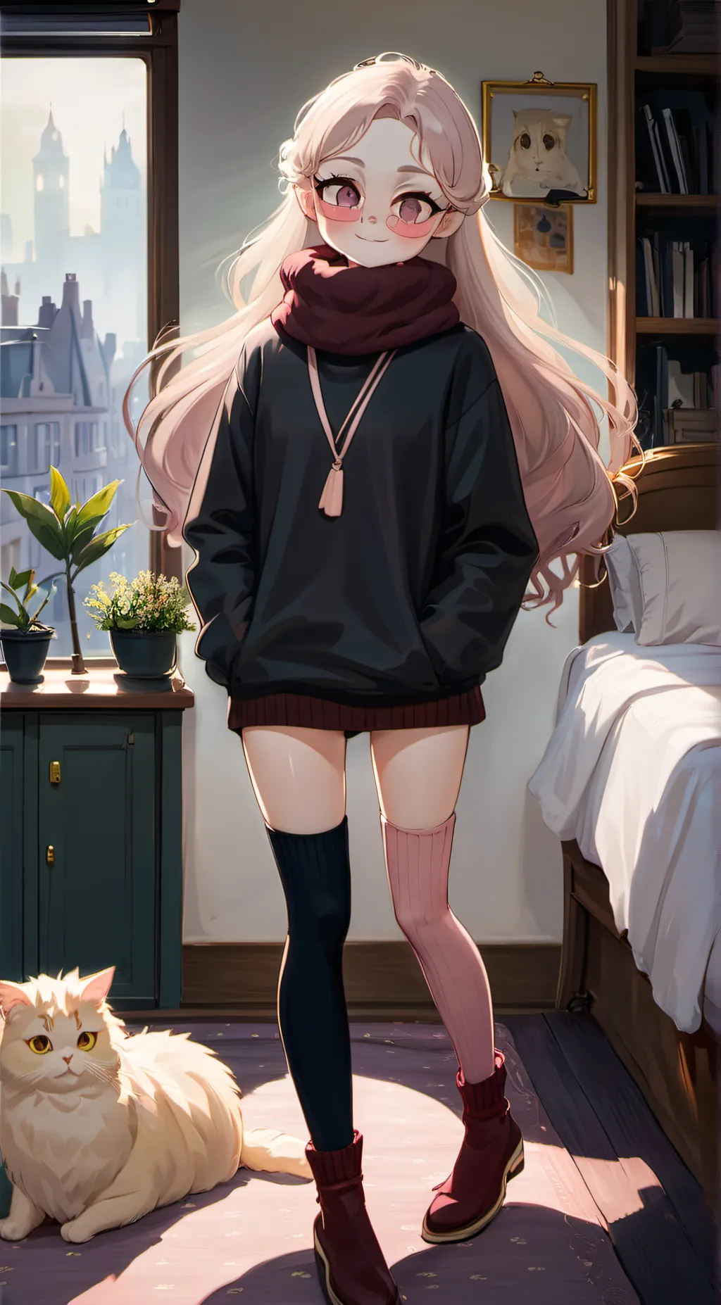 ai character: -Olivia- background