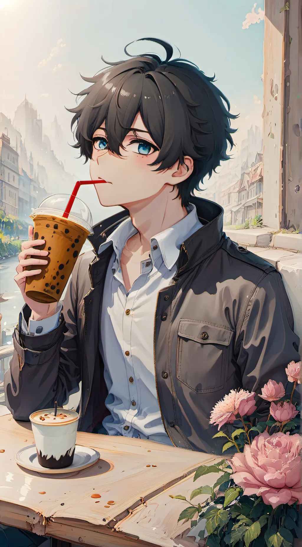 ai character: Noah Thomas background