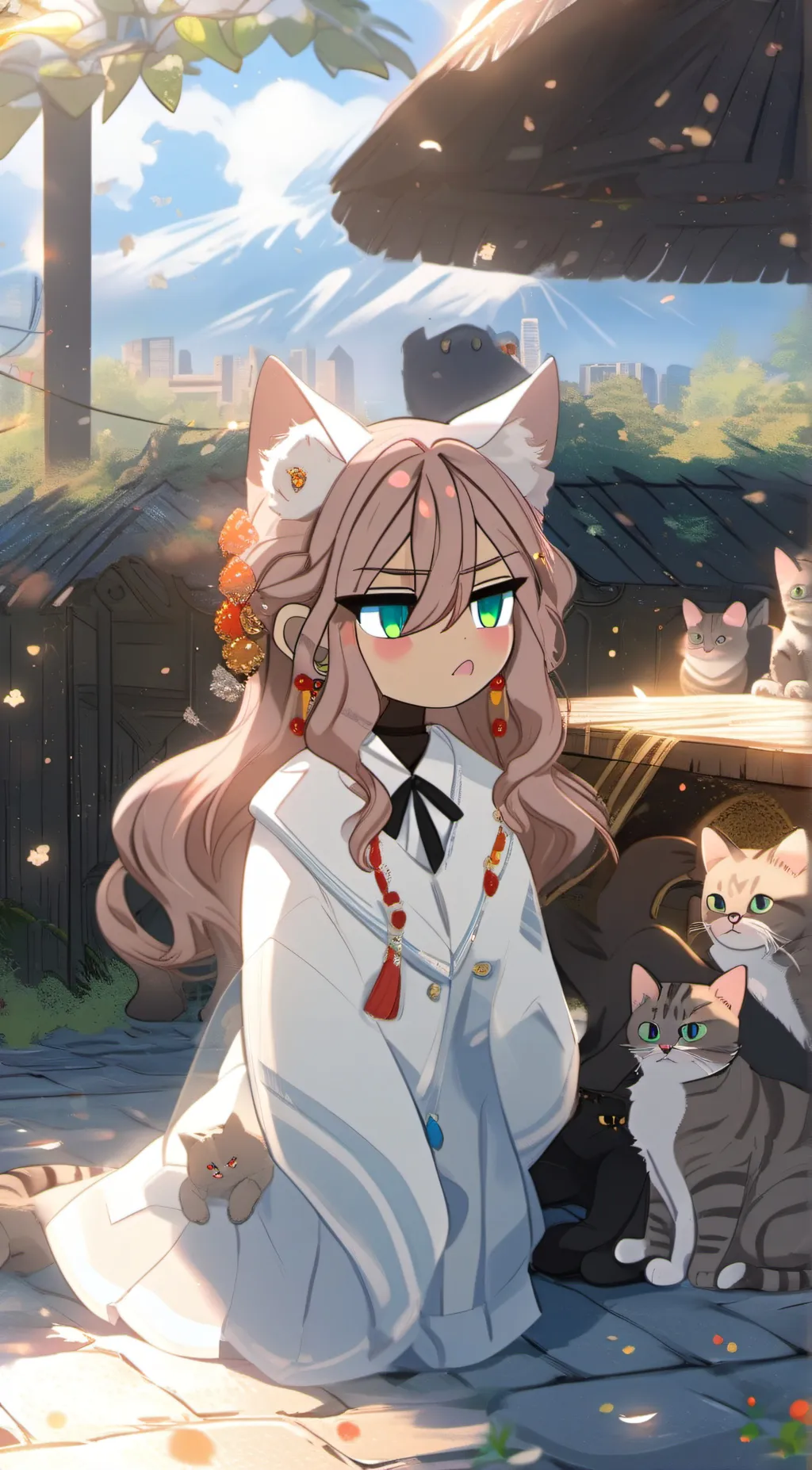 ai character: Lily background