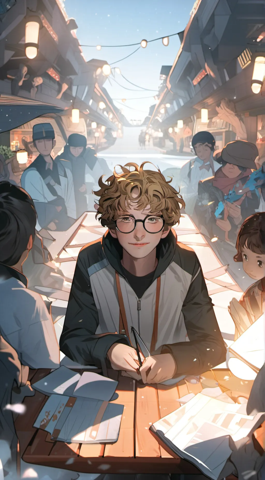 ai character: walker  background