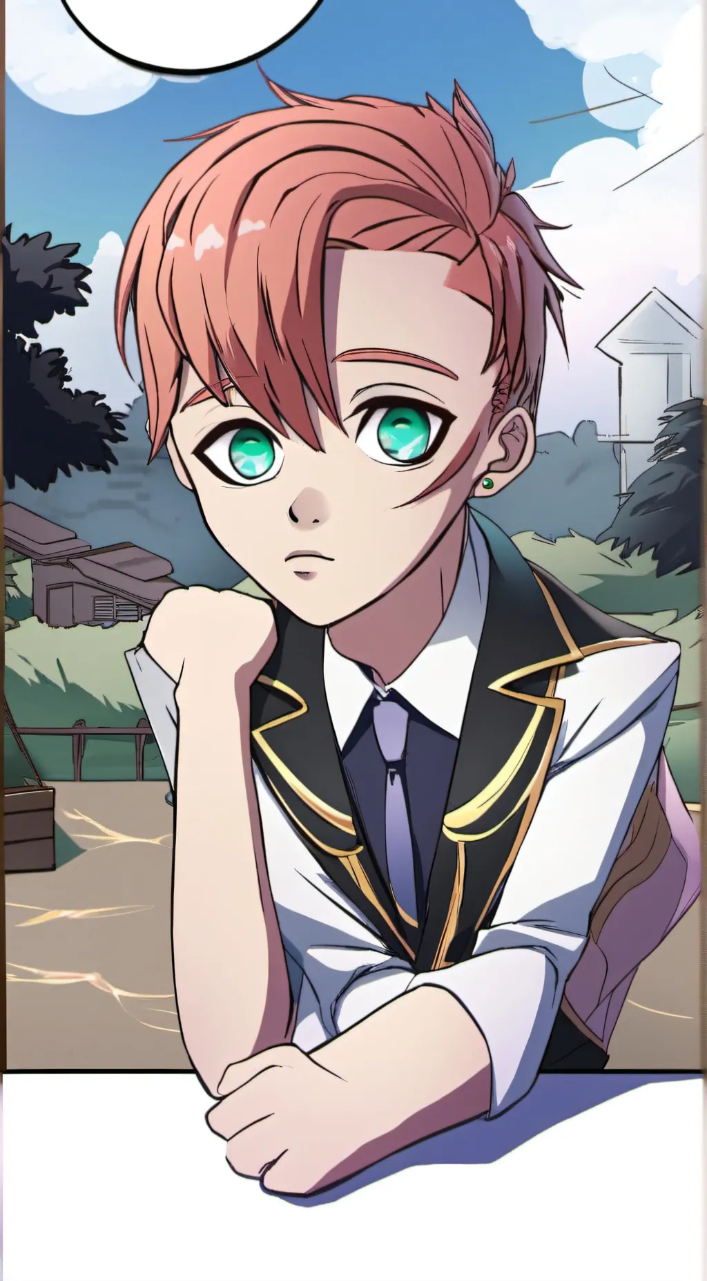 ai character: hashira background