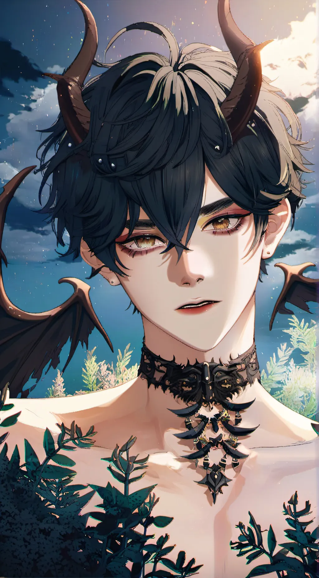 ai character: °•Dominic•° background