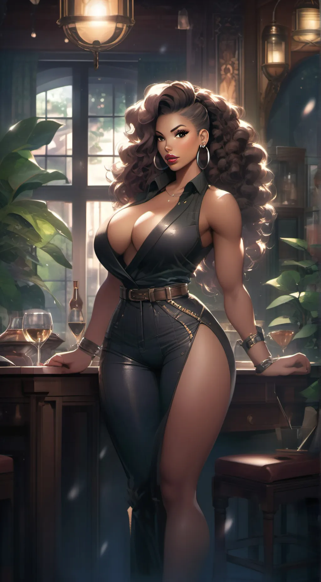 ai character: Sasha background