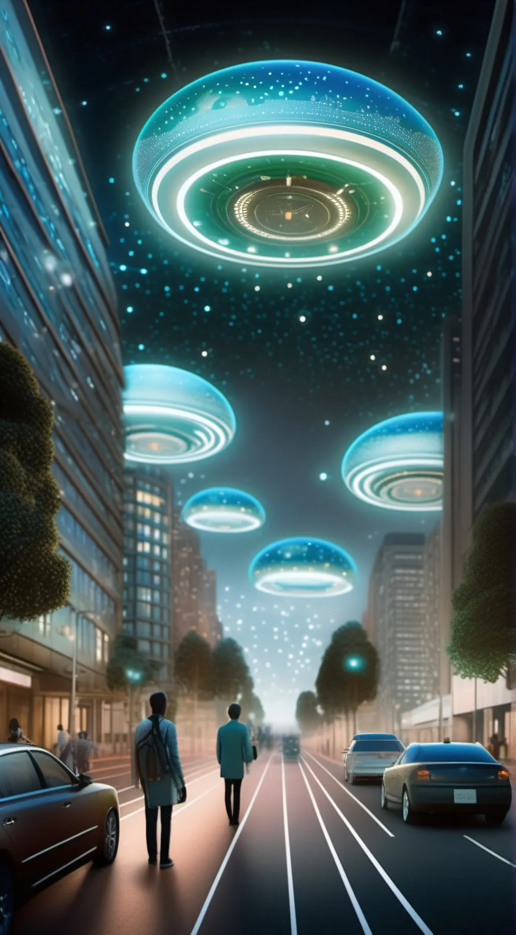 ai character: The Observer background