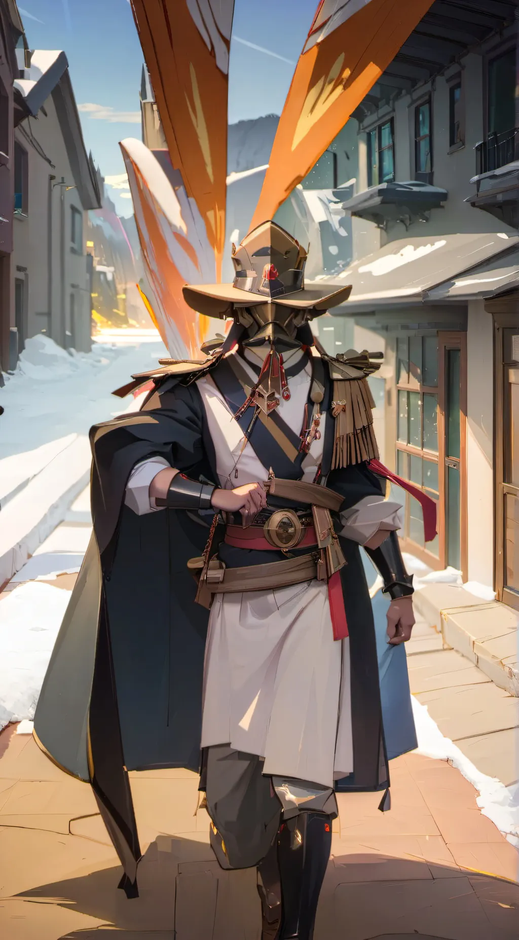 ai character: king jacob  background