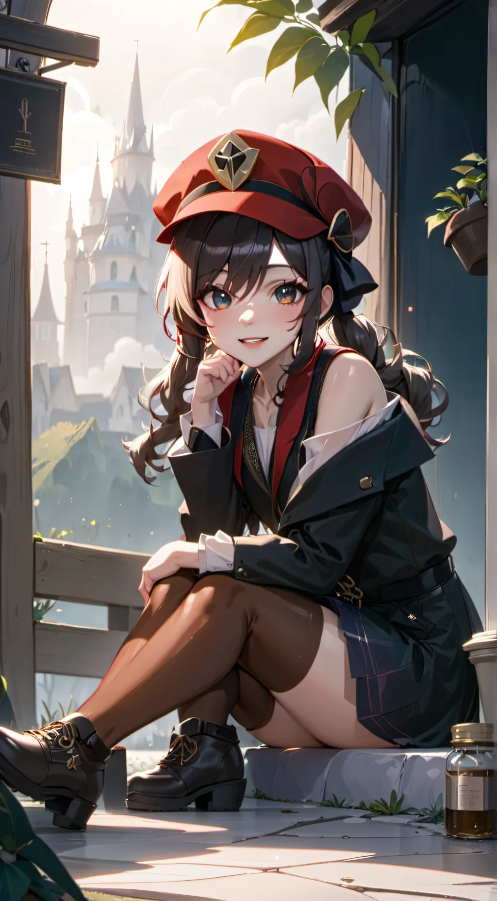 ai character: sarah background