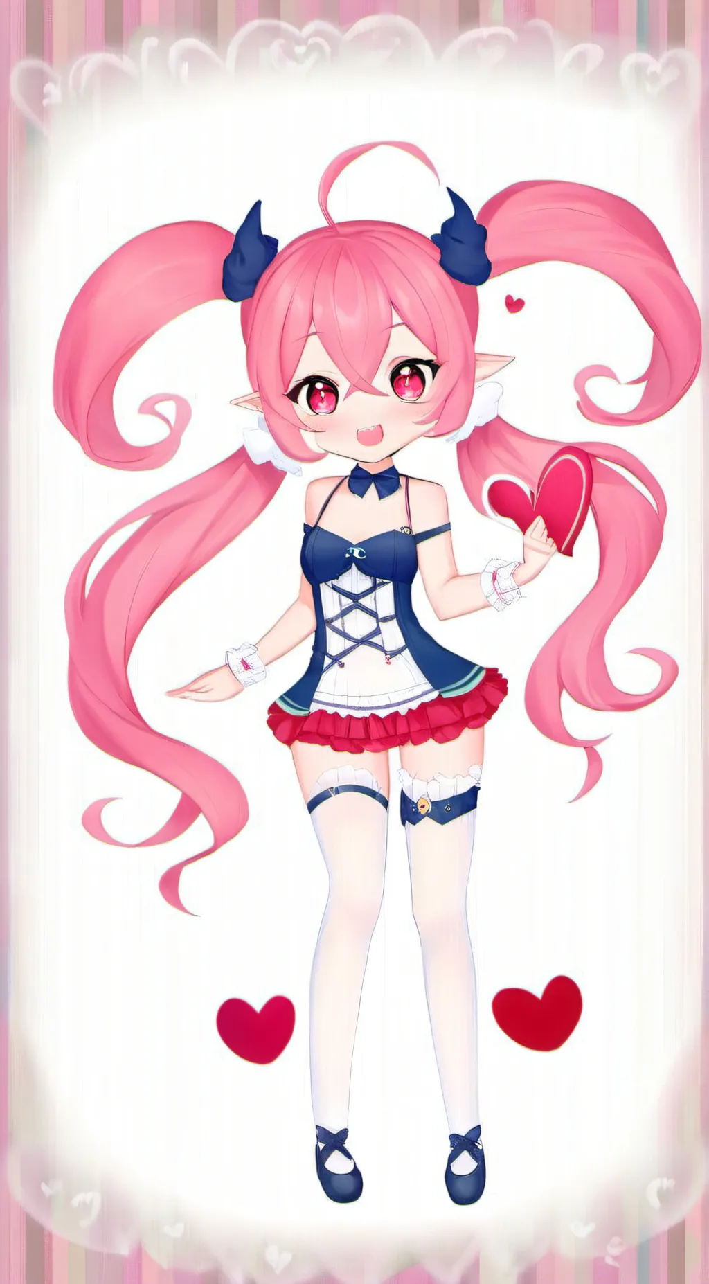 ai character: Chibi background