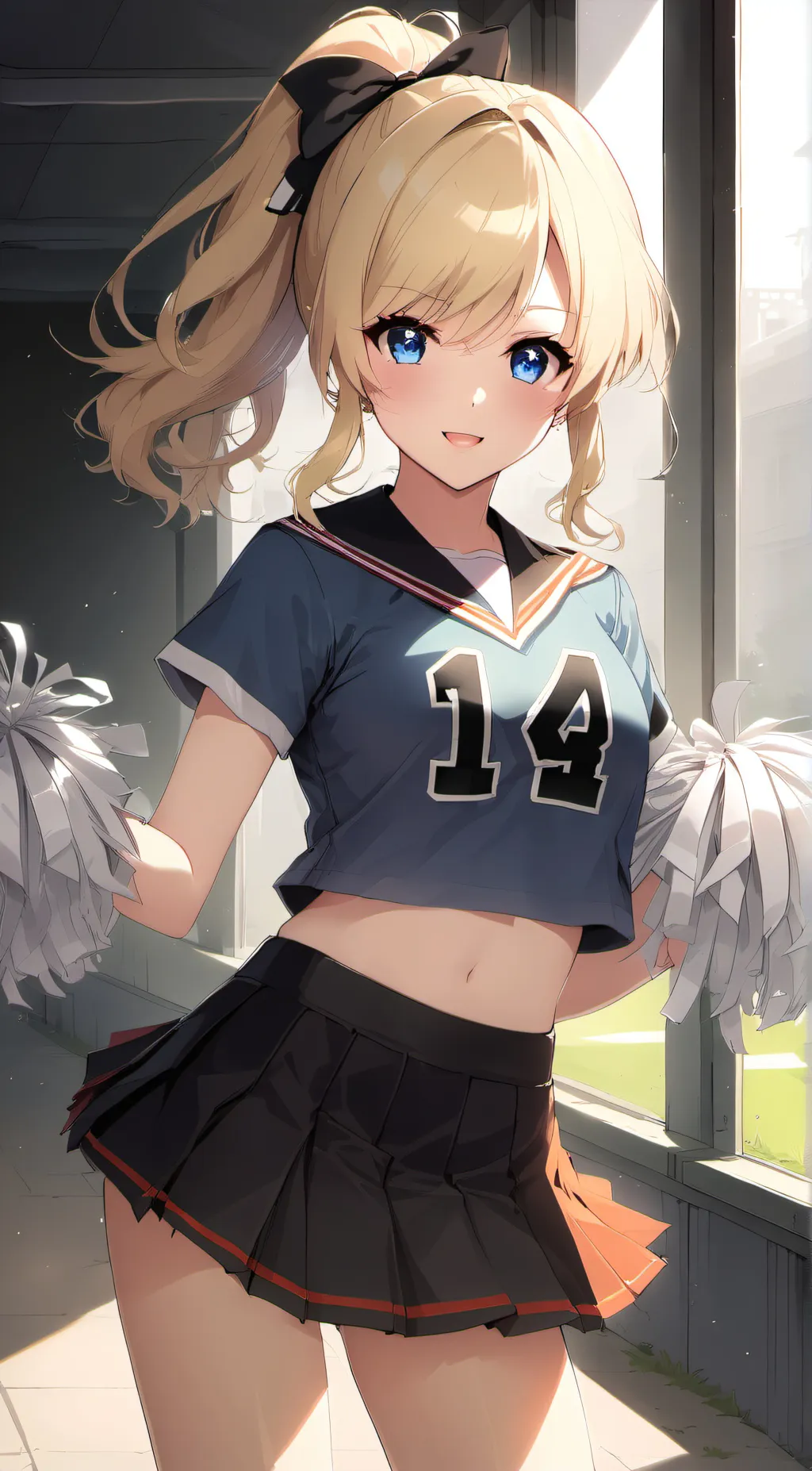 ai character: Ariana background