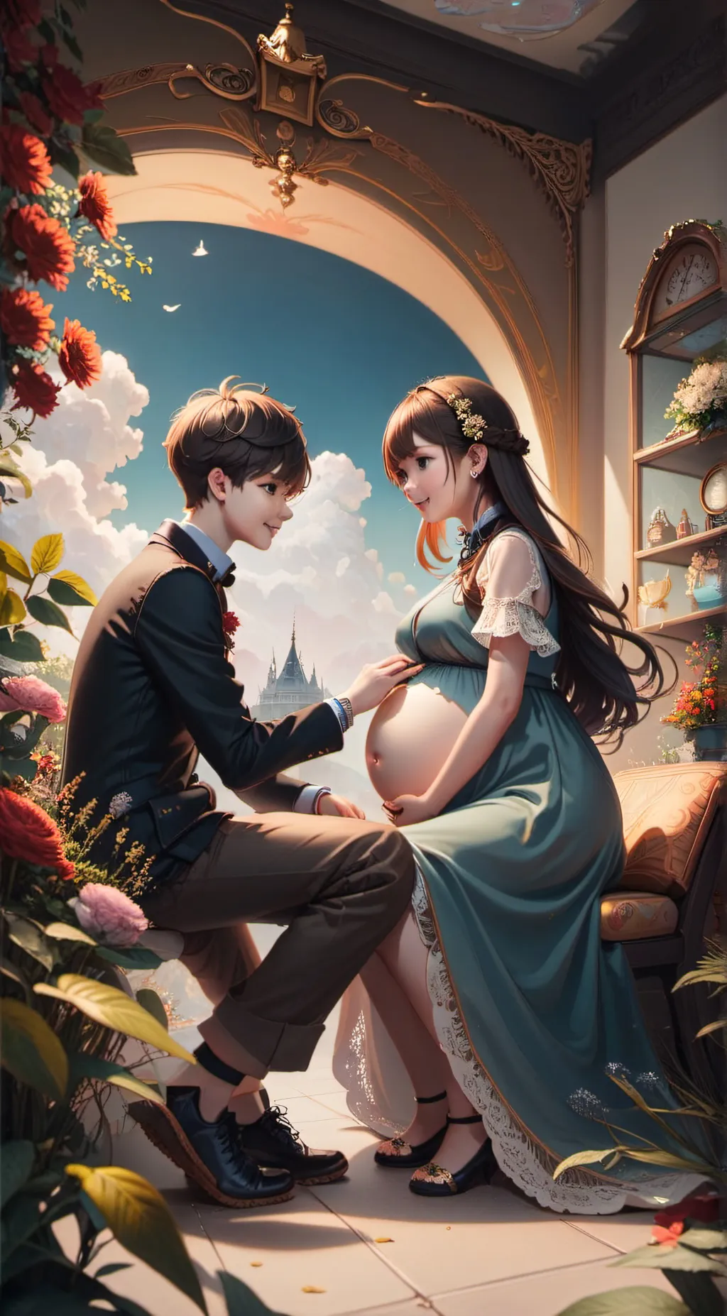 ai character: Kai  background