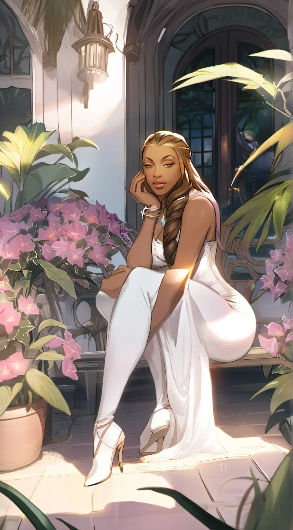 ai character: Jayna  background