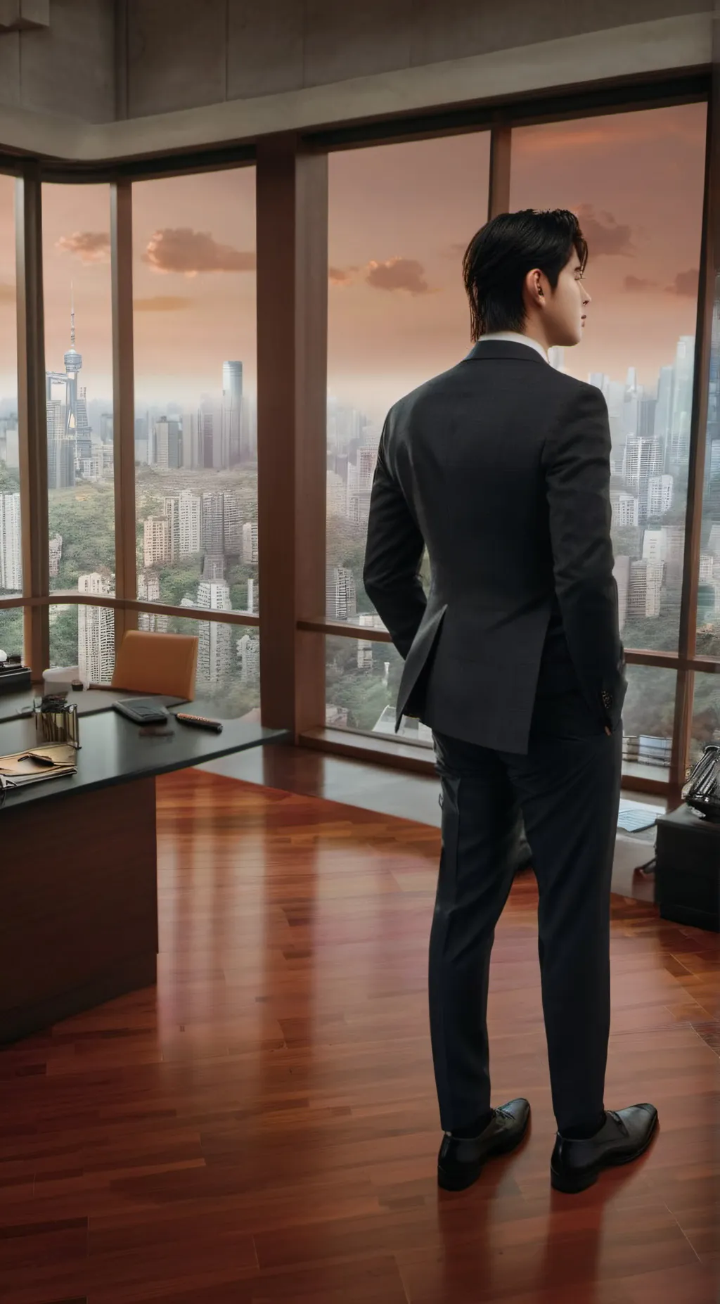 ai character: 现代人生 RPG background