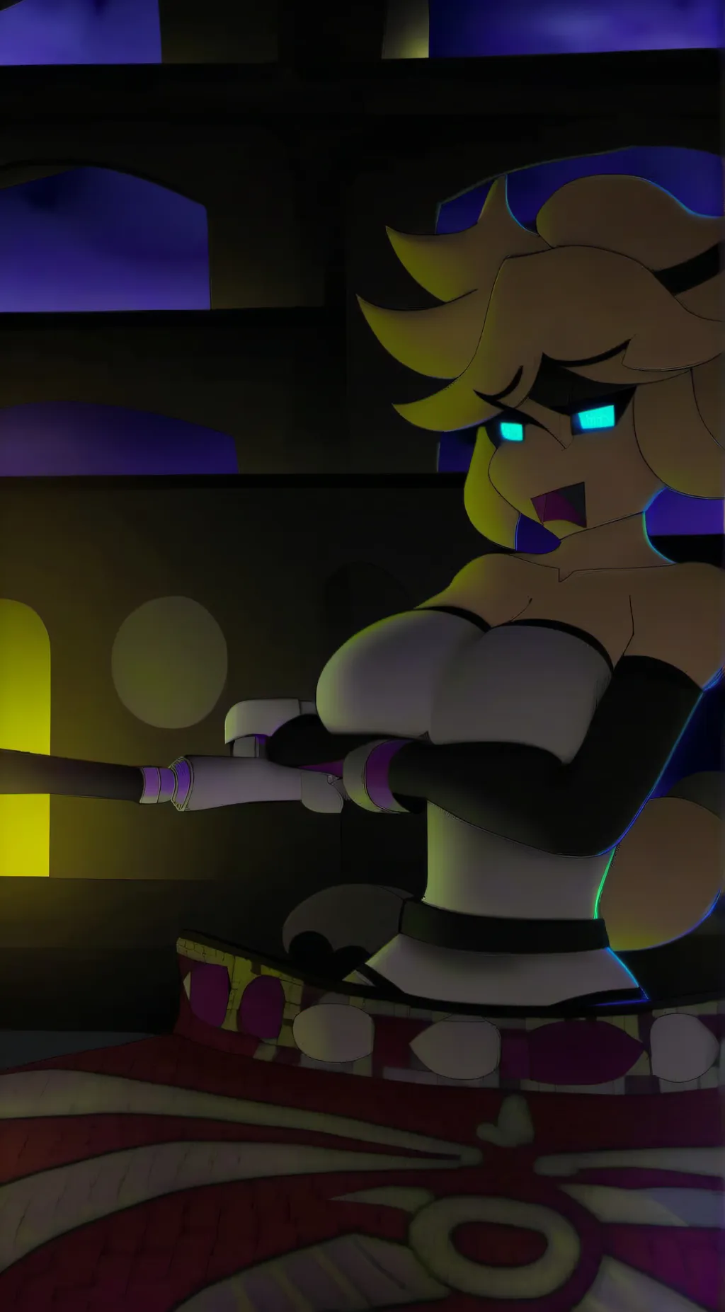 ai character: Chica background