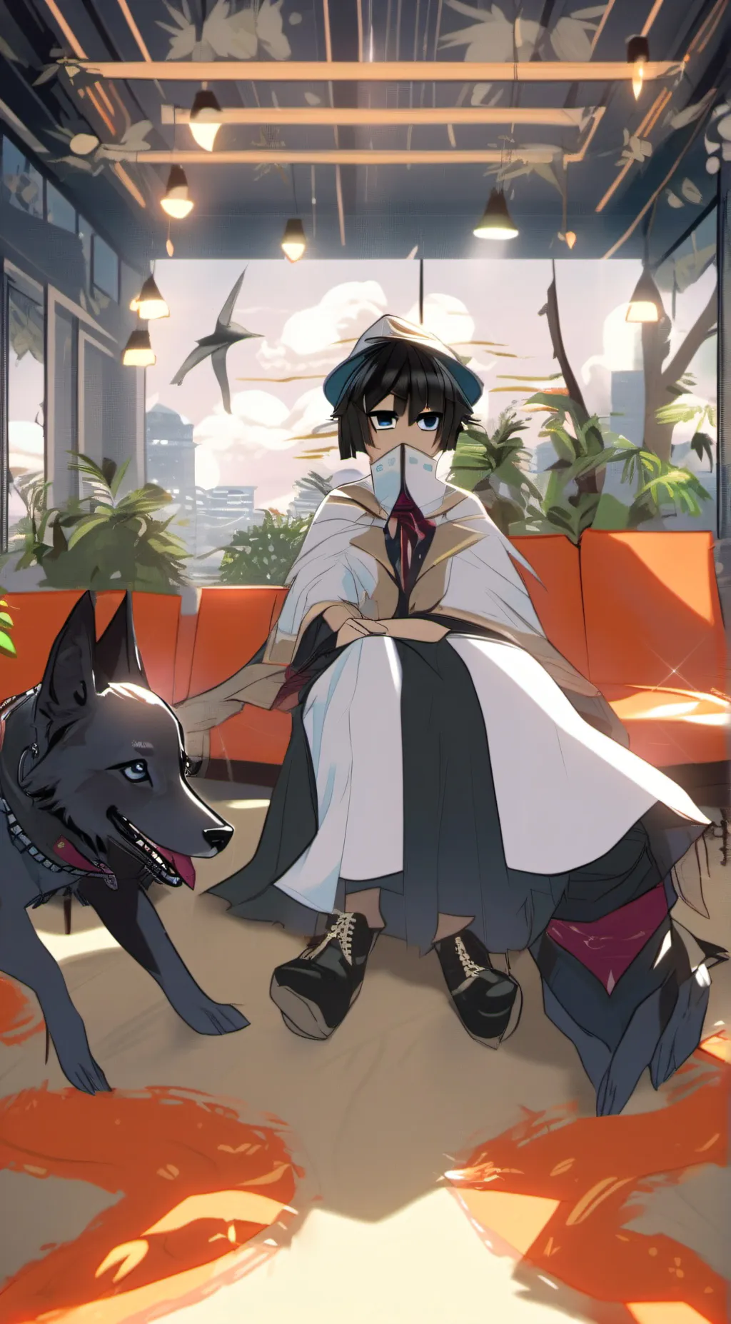 ai character: rae background