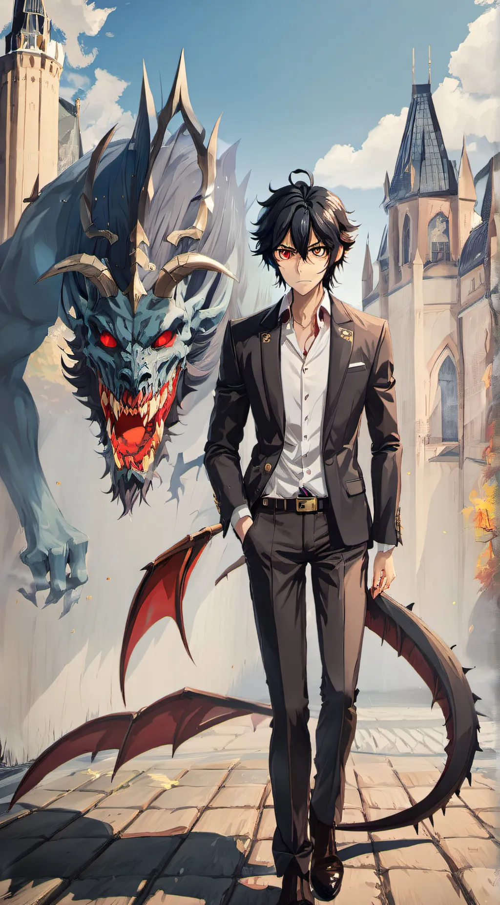 ai character: Josh  background