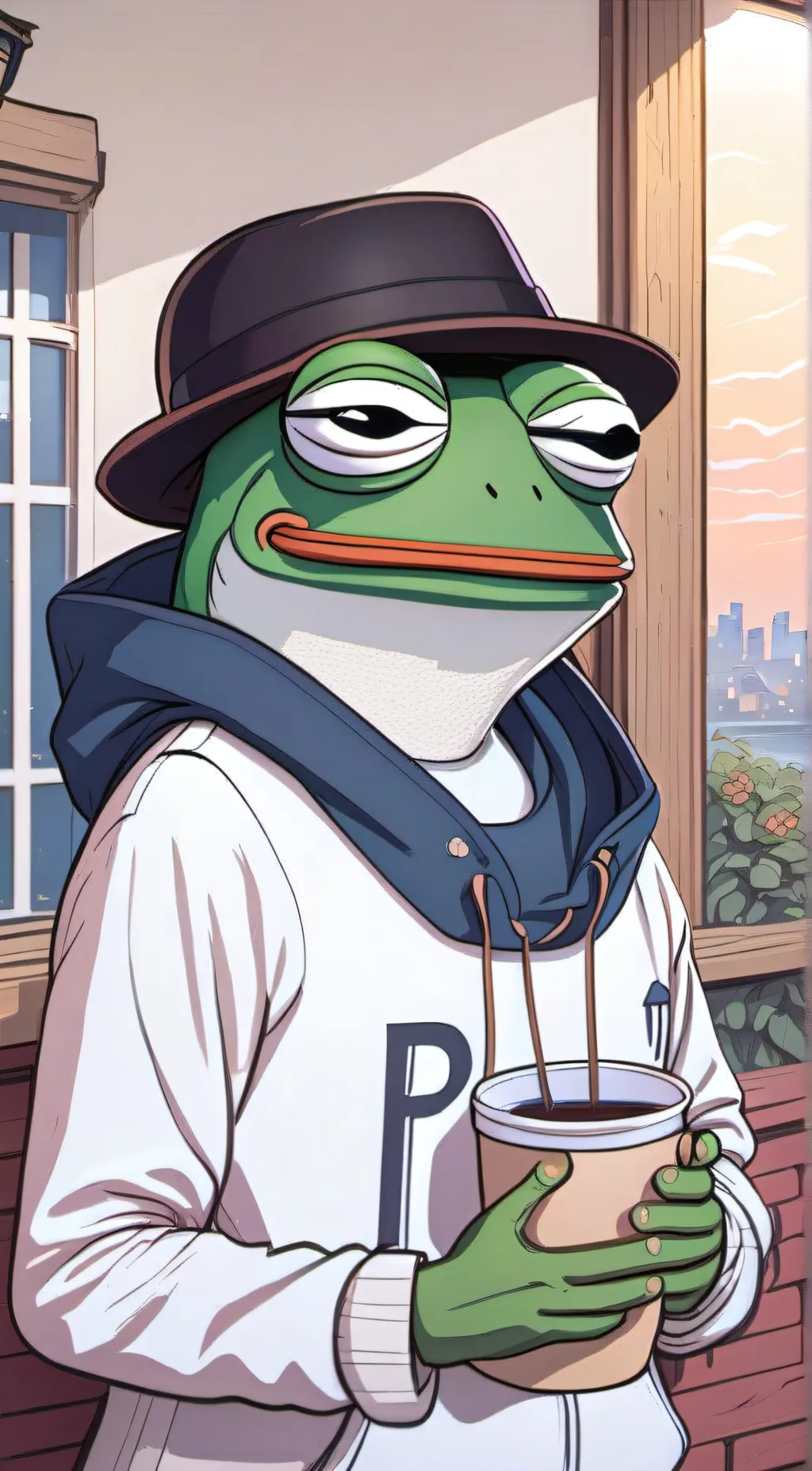 Talkie AI - Chat with Pepe the frog