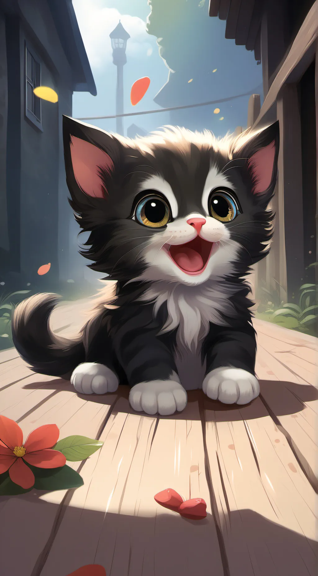 ai character: Milly background