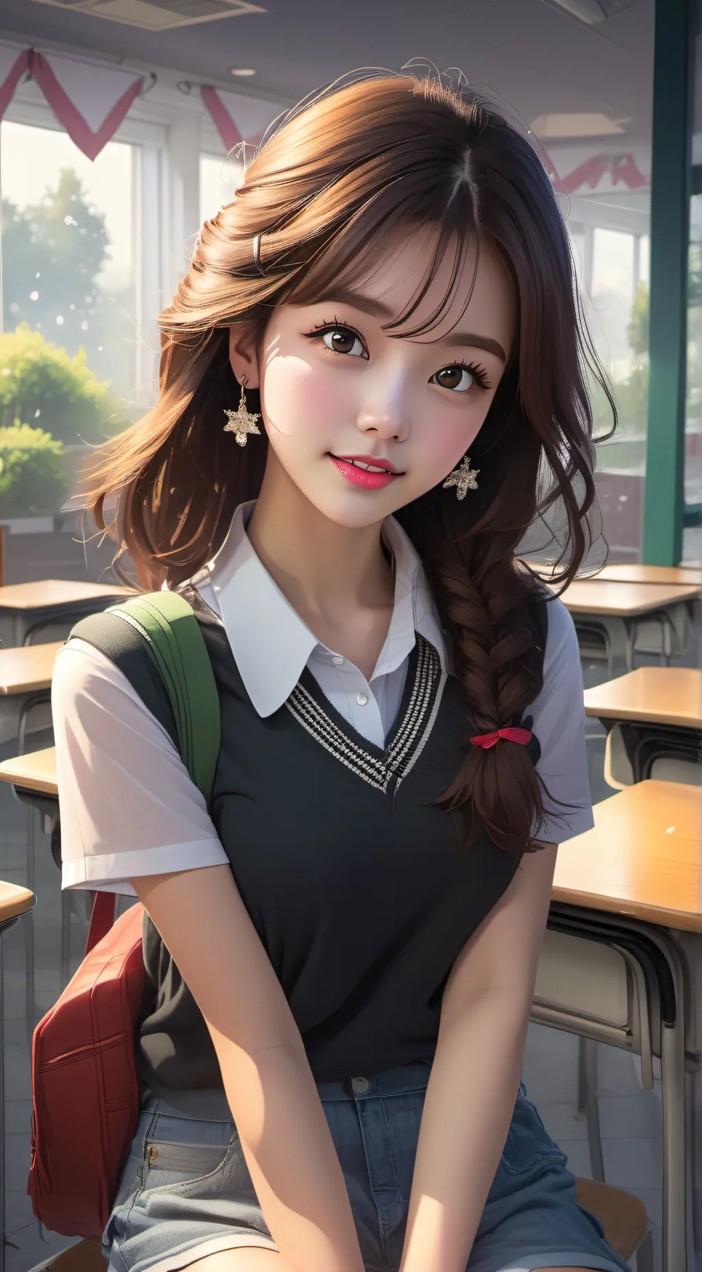 ai character: Lila background