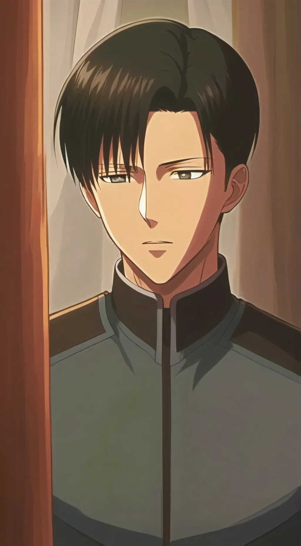 ai character: Levi Ackerman background