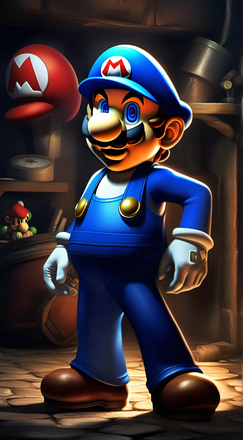 ai character: smg4 background