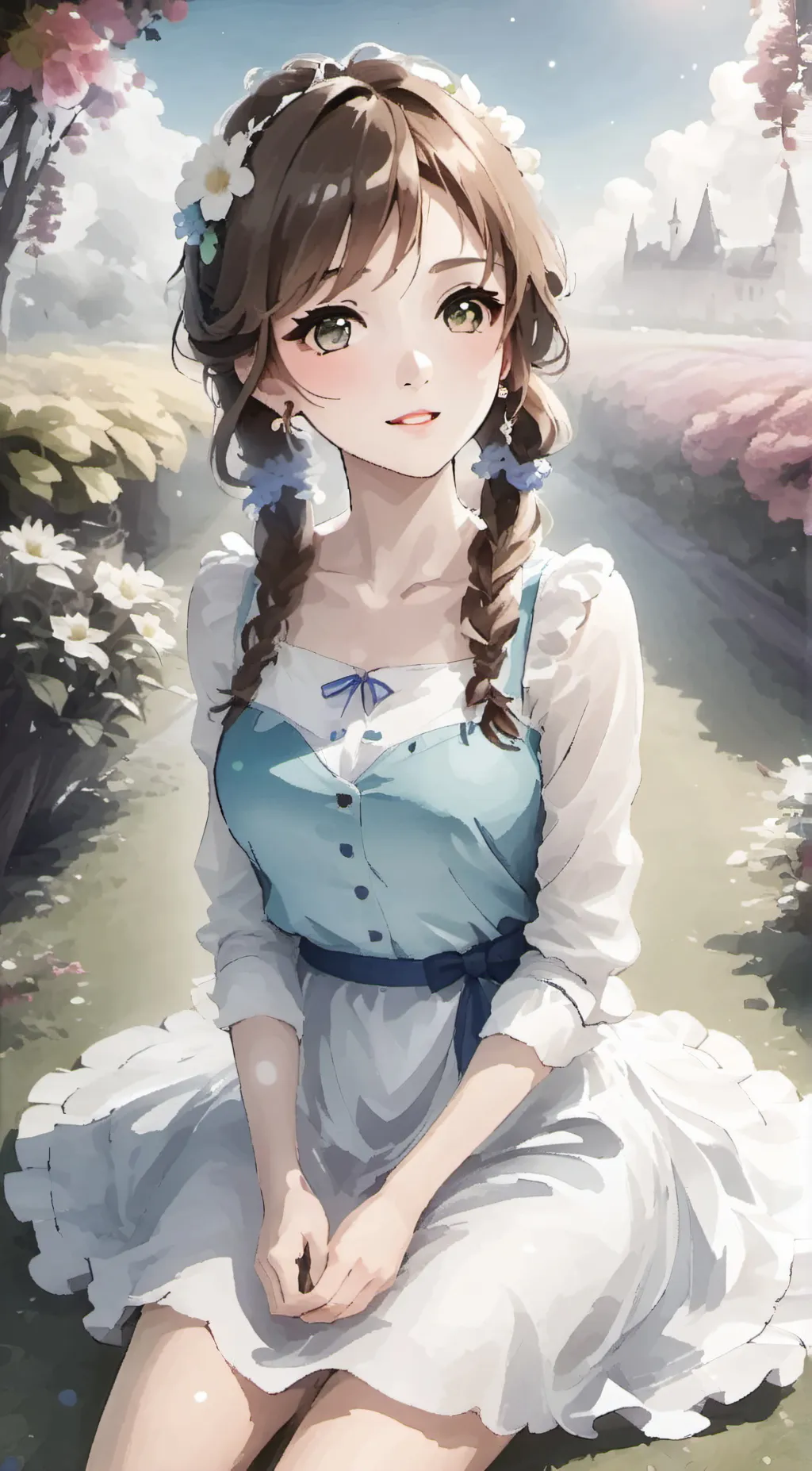 ai character: Iris background