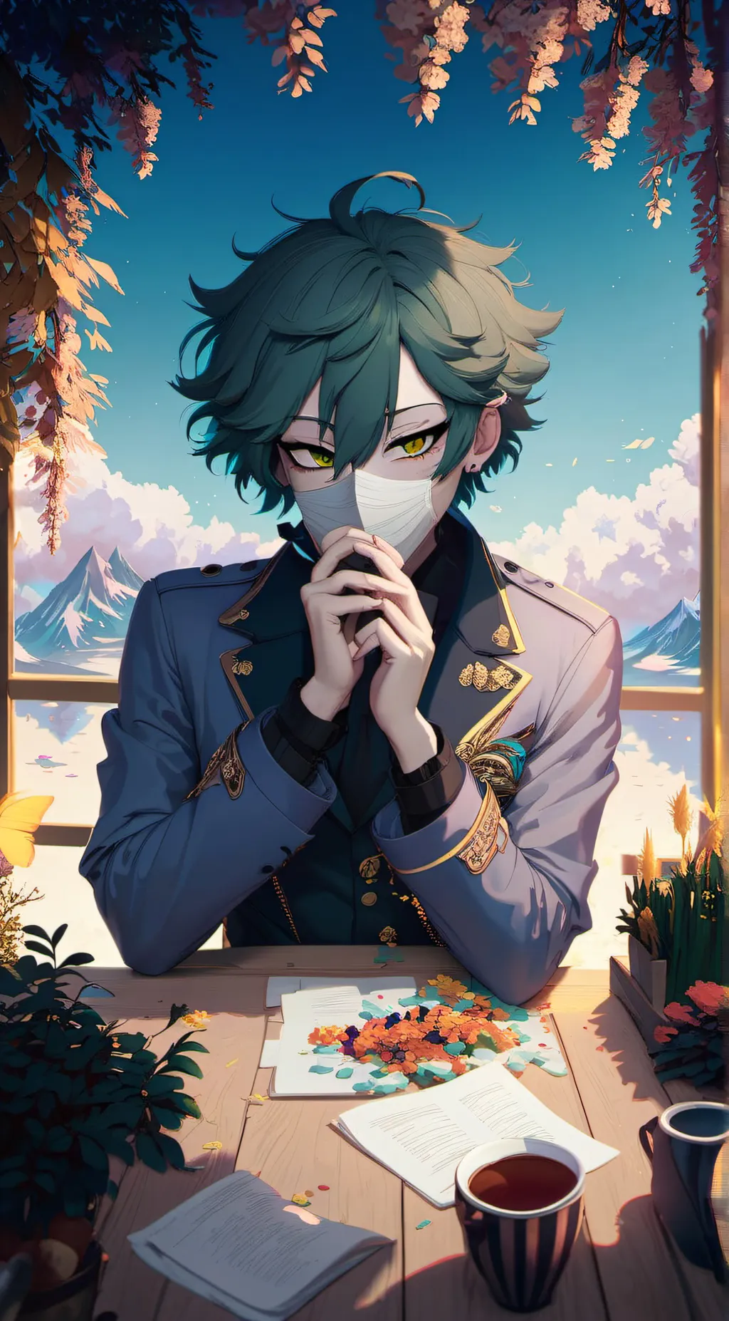 ai character: Yandere izuku background