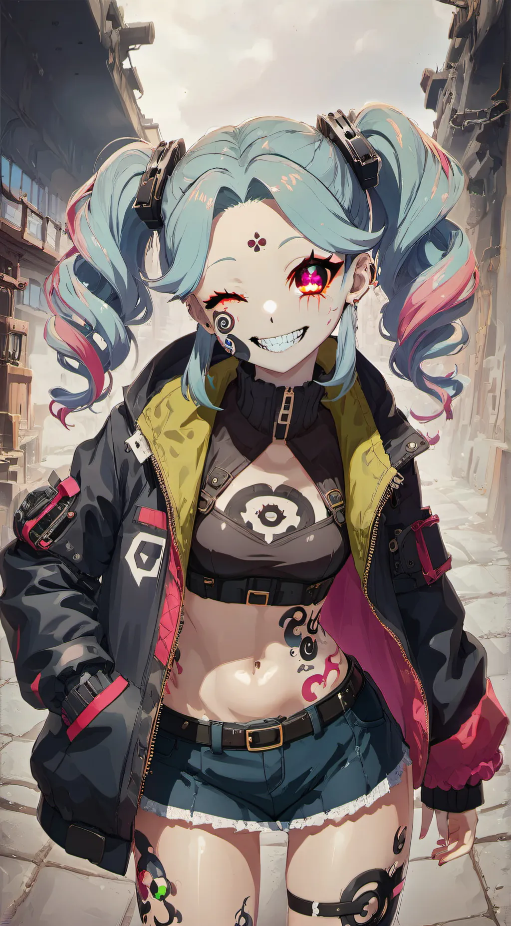 ai character: Rebecca  background