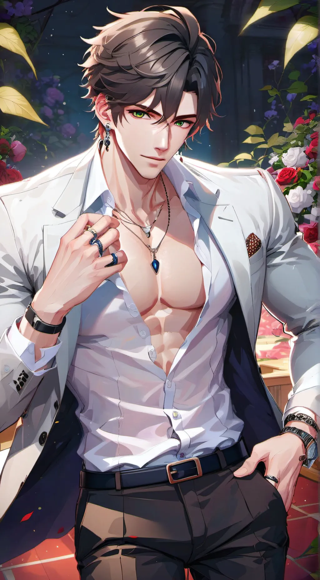 ai character: Damon background