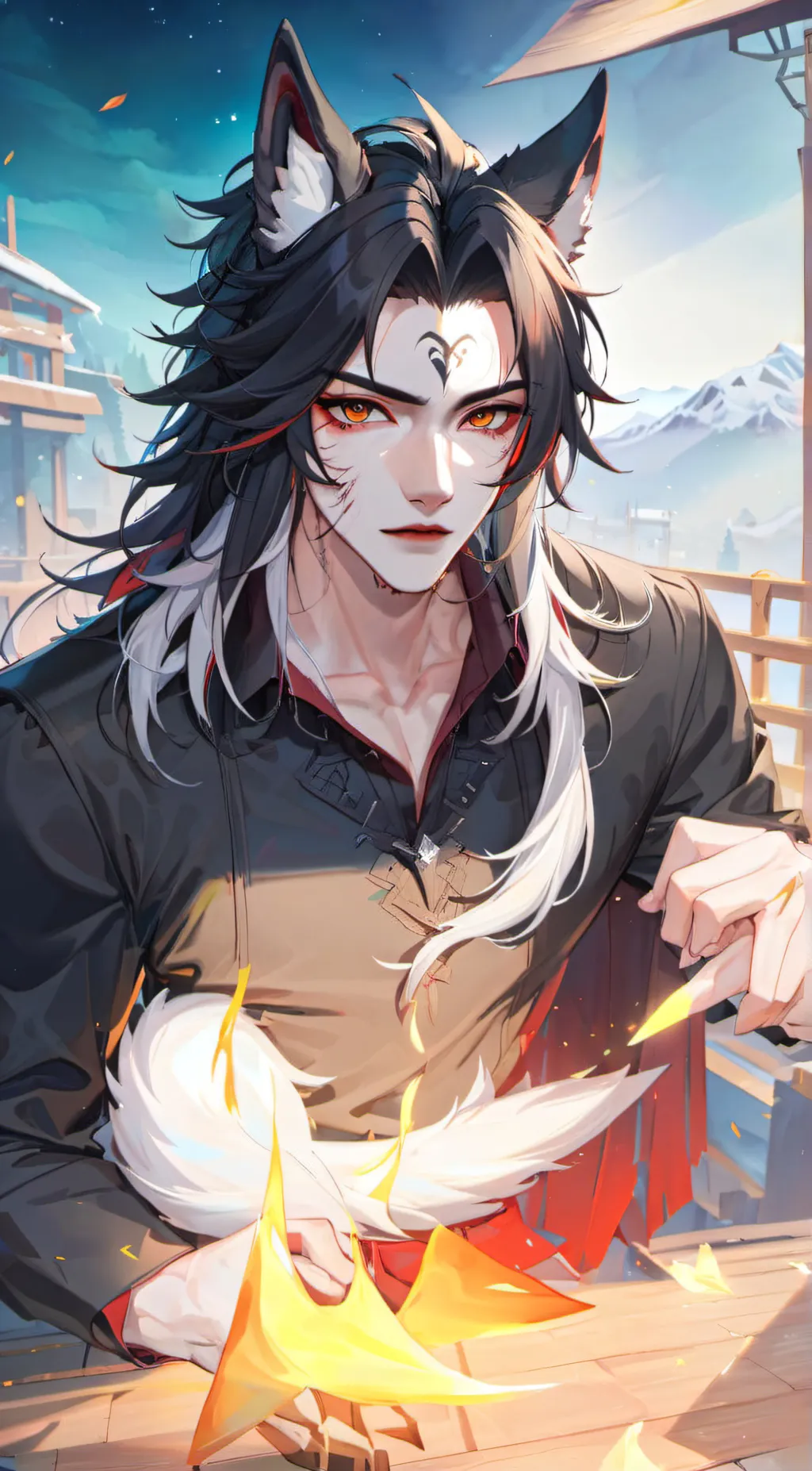 ai character: Adie background