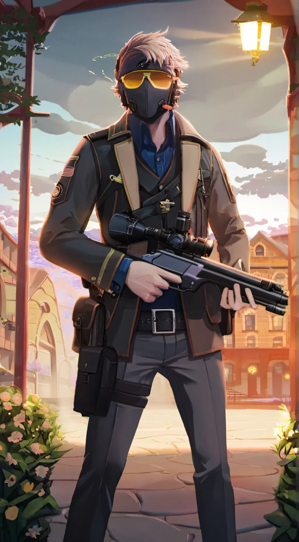 ai character: Michael  background