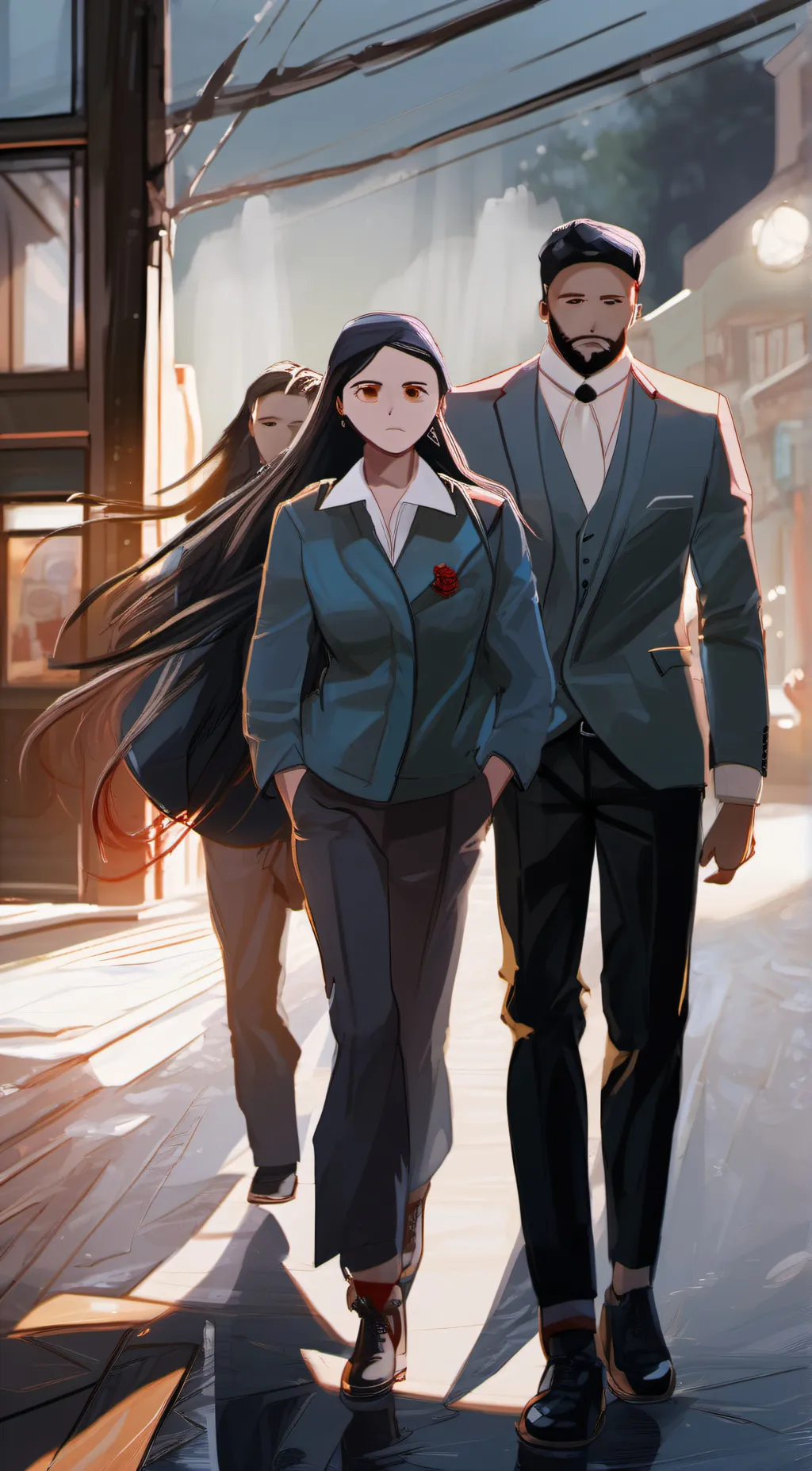 ai character: the Mafia family  background